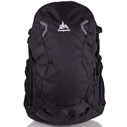 Чоловік рюкзак Onepolar чорний (W1731-black): Застібка Блискавка