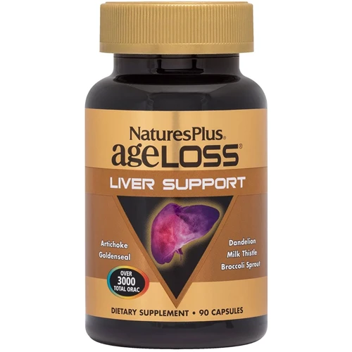 Nature's Plus Age Loss, Liver Support, 90 Capsules (NTP8009)