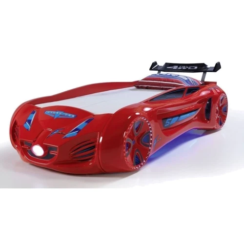 Детская кровать машина Fantasy Tesla Star красная : Тип классическая