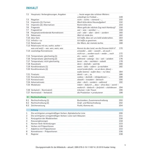 Übungsgrammatik für die Mittelstufe aktuell: Производитель Hueber
