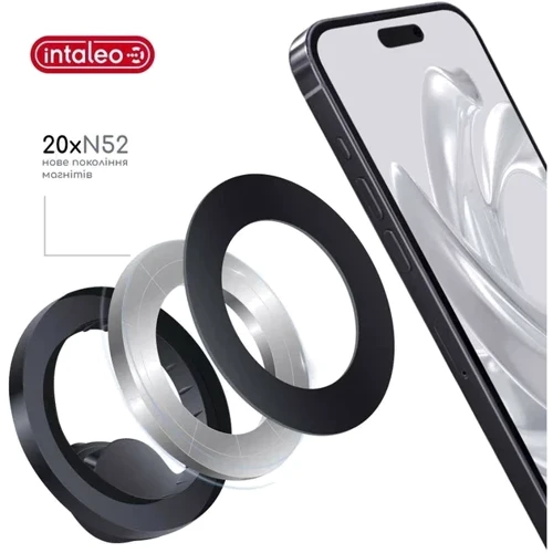 Держатель Intaleo Car Holder Air Vent (CM06GG) MagSafe Black for iPhone 16 I 15 I 14 I 13 I 12 series: Производитель Intaleo