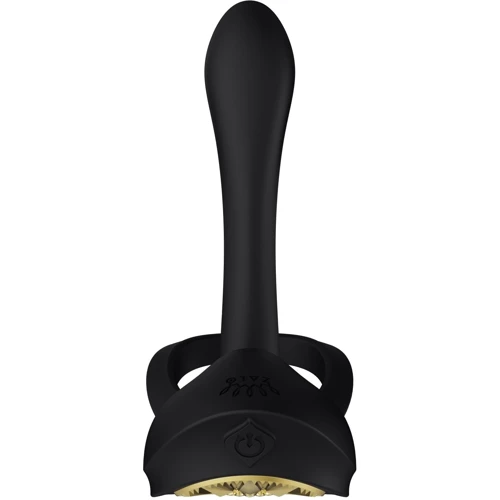 Смартерекційне кільце Zalo - BAYEK Obsidian Black, подвійне з частиною, що вводиться, пульт ДУ