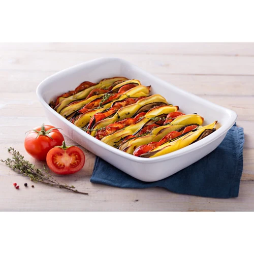 PYREX Supreme white прямоугольная 30х20см (SU30RR1): Крышка Нет