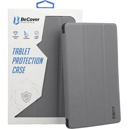 Аксесуар для iPad BeCover Tri Fold Soft TPU Silicone Gray for iPad 9.7 2017/2018 (706879)