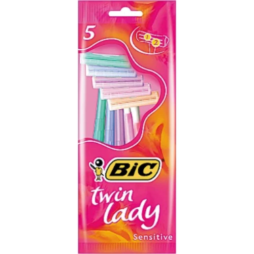 BIC Twin Lady Набор бритв без сменных картриджей 5 шт.
