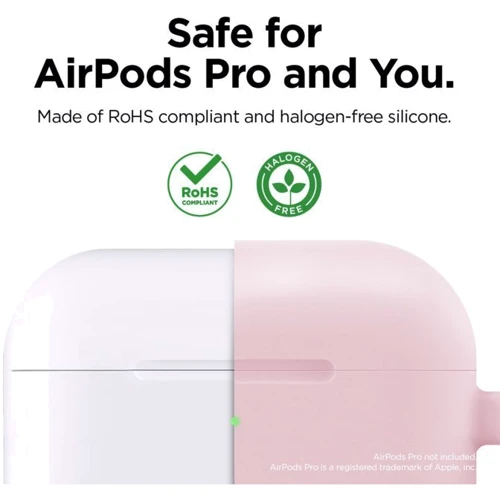 Чехол для наушников Elago Hang Original Case Pink (EAPPOR-HANG-PK) for Airpods Pro фото 1