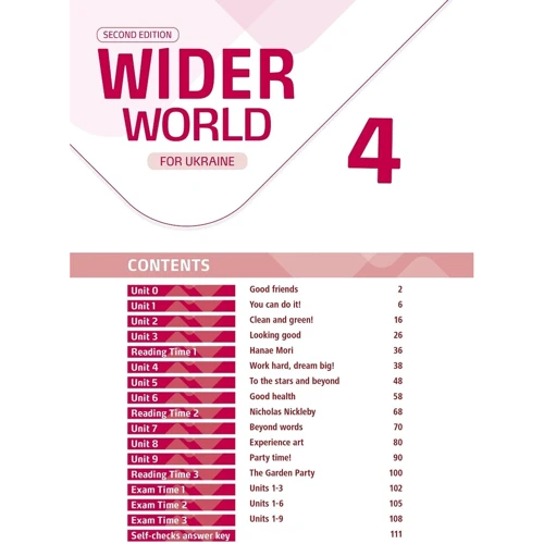 Wider World 2nd Ed for Ukraine 4 Workbook+App: Виробник Pearson Education