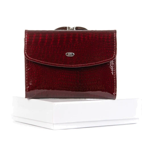 Женский кошелек Sergio Torretti бордовый (WS-11 dark-red)