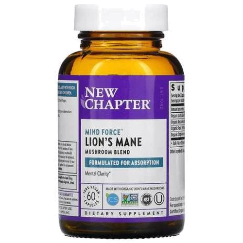 New Chapter LifeShield Витамины для мозга 60 капсул