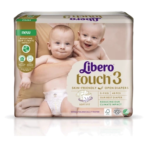 Підгузки Libero Touch 3, 48 шт: Тип Подгузники