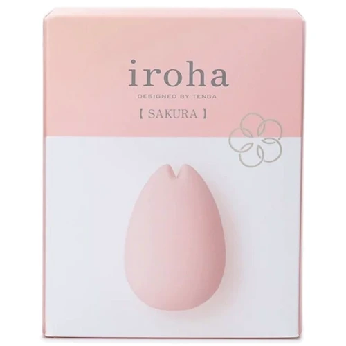 Мини-вибратор IROHA SAKURA, раздвоенный кончик, 5 режимов, перезаряжаемый