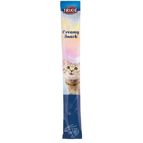Ласощі для кішок Trixie Creamy Snacks Креветки 5х14 г (4011905426822): Вид Жидкая форма