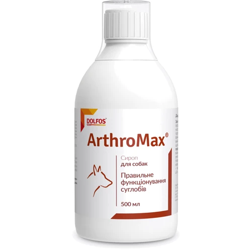 Витаминно-минеральный комплекс Dolfos ArthroMax dogs&cats для собак и котов 500 мл сироп (1157-50)