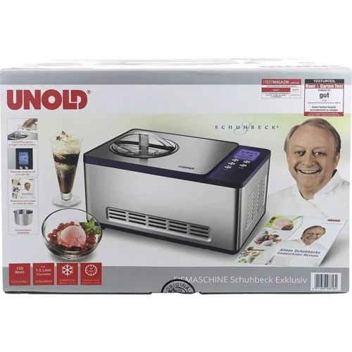 Морозивниця UNOLD 48818: Загальна кількість продукту, л 1.5