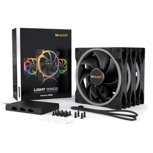 Кулер be quiet! Light Wings 140mm PWM 3 pack (BL078): Роз'єм 4pin