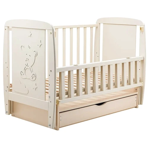 Детская кроватка Babyroom Умка DUMYO-3 слоновая кость (626141)