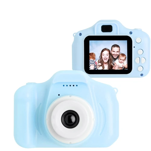 КОМПЛЕКТ! Цифровой детский фотоаппарат XoKo KVR-001 голубой+карта памяти 32GB фото 8