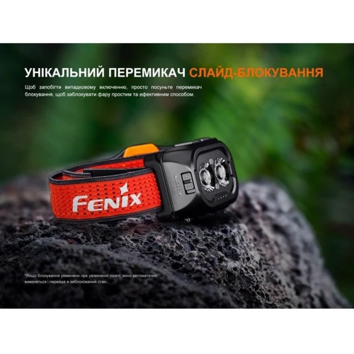 Фонарь туристический Fenix HL18R-T V2.0 черный (HL18RT20BL): Световой поток, лм 800