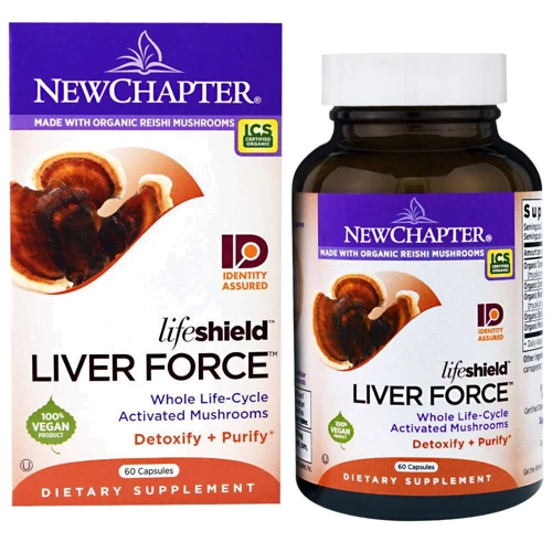 New Chapter Lifeshield Liver Force 60 Caps Поддержка печени