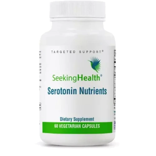 Seeking Health Serotonin Nutrients Повышение серотонина 60 вегетарианских капсул