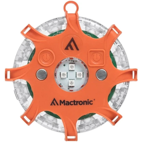 Ліхтар туристичний Mactronic X-Flare (30 Lm) Red/Blue/Amber Recharg 12v/220V Magnetic (PSD0112) (DAS302492): Кількість режимів 6
