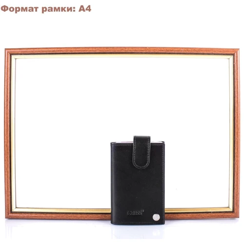 Мужская визитница Grass черная (SHI572-1) фото 7