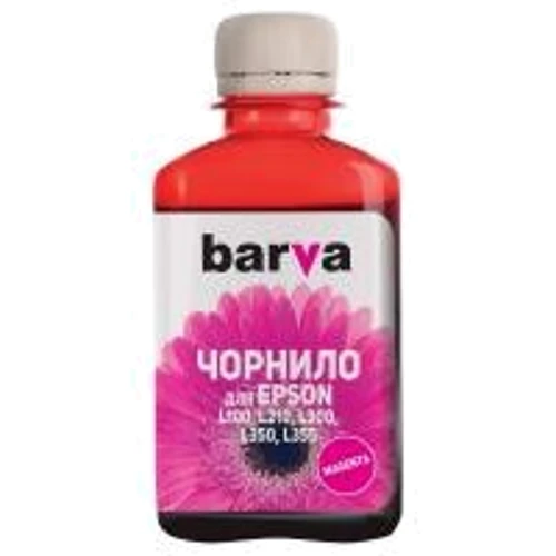 Чернила Barva EPSON L100/L210/L300/L350/L355 180г (T6643) MAGENTA (L100-403): Цвет Magenta
