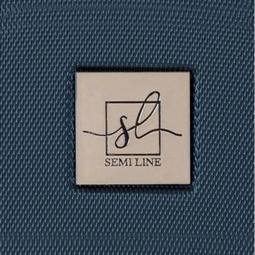 Бьюти-кейс Semi Line 5L Blue/Brown синий/коричневый (T5672-1): Материал Пластик