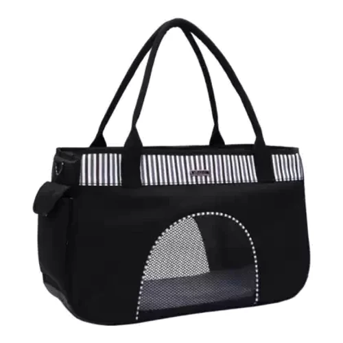 Сумка-переноска Do Do Pet Smile Black L 50х19х30 см черная (6931233200011): Цвет черный