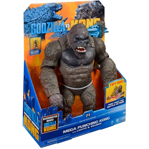 Фигурка Godzilla vs. Kong – МегаКонг (33 сm, свет, звук) (35581): Пол Для мальчиков