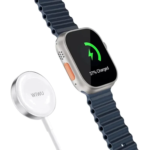 Аксесуар для Watch WIWU Apple Watch Magnetic USB-C Charging Cable White (Wi-M18): Тип аксесуара зарядний кабель