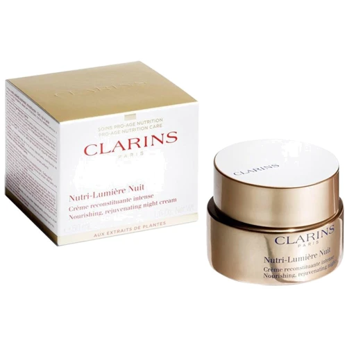 Clarins Nutri-Lumiere Nuit Крем для лица антивозрастной для очень сухой кожи ночной 50 ml