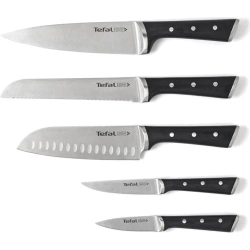 Набор кухонных ножей Tefal Ice Force 6 предметов (K232S574): Количество предметов 6