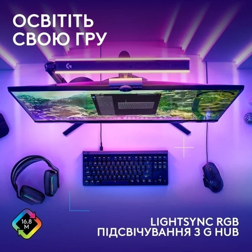 Клавиатура Logitech G515 TKL Wired Gaming Keyboard Black (920-012872) фото 7