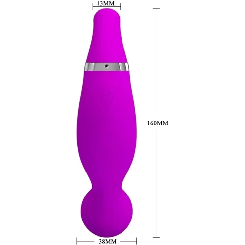 Вибростимулятор с вакуумной стимуляцией ROMANCE - Pecker, MC-22