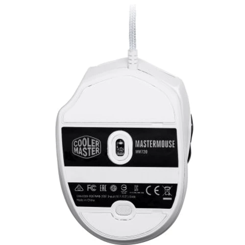 Мышь CoolerMaster MM720 USB Glossy White (MM-720-WWOL2): Длина кабеля 1,8