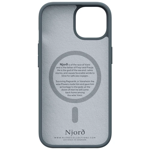 Чехол для iPhone Njord Fabric MagSafe Case Dark Grey (NA54FA09) for iPhone 15 Pro Max: Тип аксессуара чехол