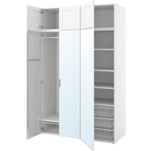 Шкаф с 6 дверцами ІКЕА PLATSA 140х57х221 см (994.173.73)