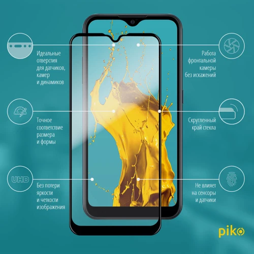 Аксесуар для смартфона Piko Tempered Glass Full Glue Black for Samsung A015 Galaxy A01: Сумісність Samsung A015 Galaxy A01