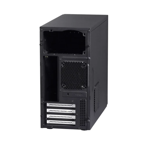 Корпус Fractal Design Core 1000 Black (FD-CA-CORE-1000-USB3-BL): Материал передней панели пластик + сталь