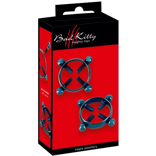 Зажимы для сосков Orion Bad Kitty Nipple Jewellery Blue