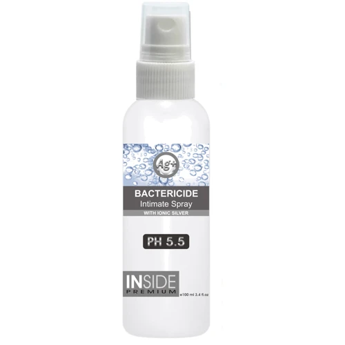 Антибактеріальний тонік з сріблом для інтимних зон Inside Bactericide Premium, 100 мл: Тип спрей