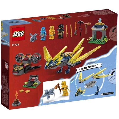 Конструктор LEGO Ninjago Битва дракончиків Нії та Аріна 157 деталей (71798) фото 10