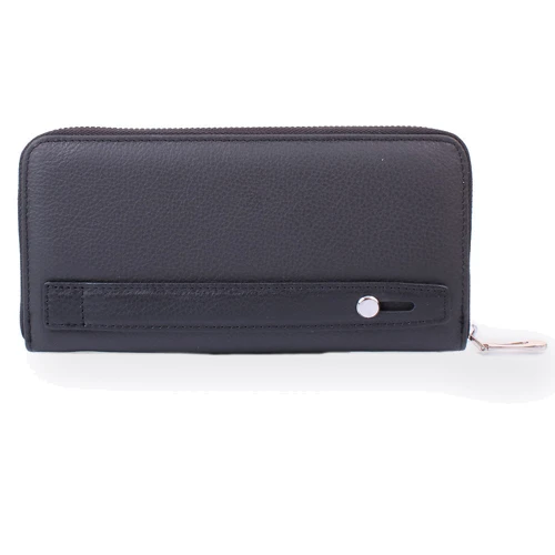 Мужской кошелек ST Leather Accessories черный (NST45-black): Пол Мужской