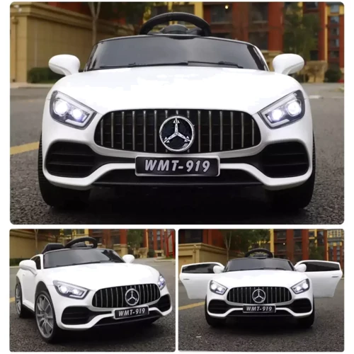 Электромобиль Kidsauto Mercedes-Benz GT Coupe Style белый: Рекомендуемый возраст от 1 года до 4 лет