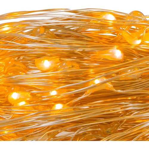 Гирлянда на батарейках Springos 4.9 м 50 LED Pilot CL0105 Warm White: Тип Линейная
