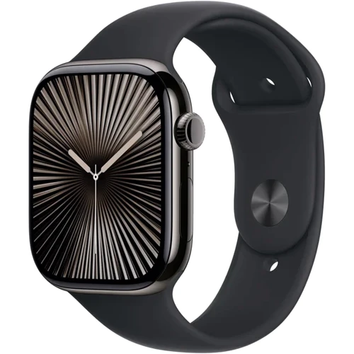 Apple 46mm Black Sport Band - S/M (MXM23ZM/A): Совместимость Apple Watch 46mm, Apple Watch 49mm, Apple Watch 45mm, Apple Watch 44mm