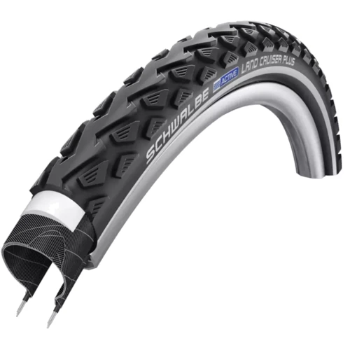 Покрышка 28x1.40 700x35C (37-622) Schwalbe LAND CRUISER PLUS HS450 B/B+RT Green Compound (TIR-65-02)