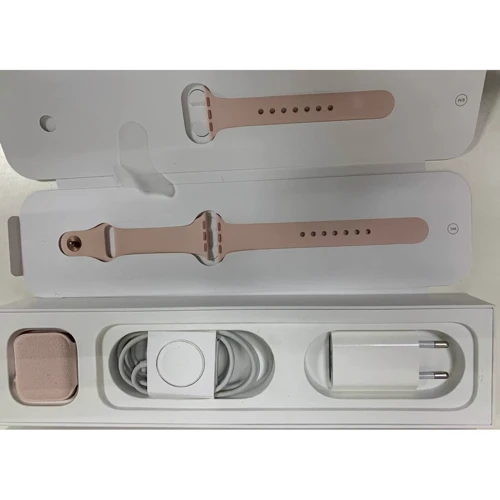 Apple Watch Series 4 40mm GPS Gold Aluminum Case with Pink Sand Sport Band (FH7Y4F9RKDH4) фото 4