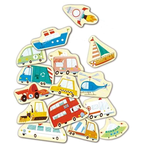 Набір магнітів Hape Транспорт 30 шт (E2008)